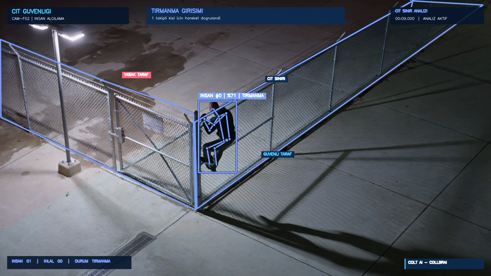 Evaluation of approach and climbing behavior from an overhead corner camera.